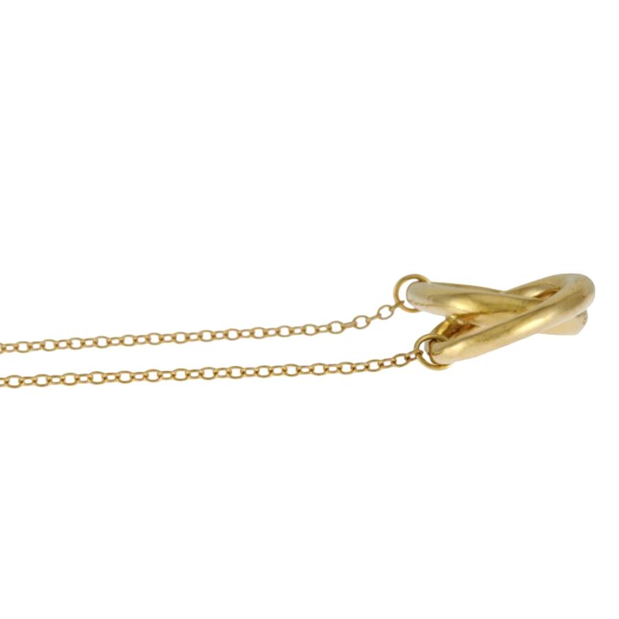 TIFFANY&Co.（ティファニー） ダブルループ ネックレス 18金 K18