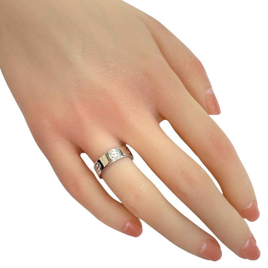 Cartier（カルティエ） ラブ リング 指輪 7.5号 18金 K18ホワイト 