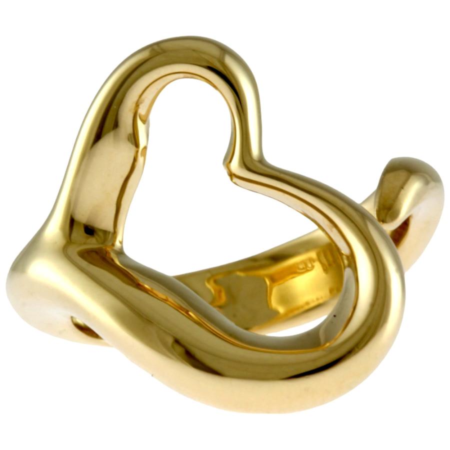 TIFFANY&Co.（ティファニー） オープンハート リング 指輪 9号 18金