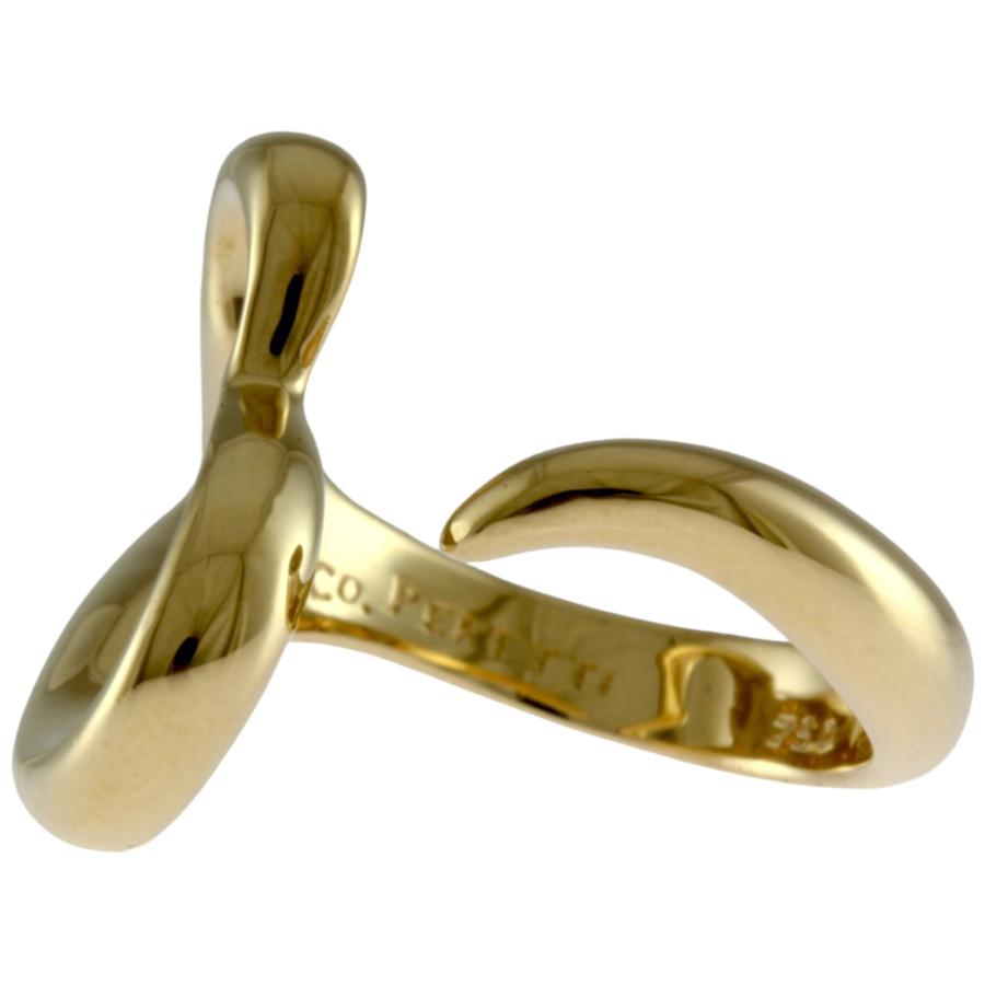 TIFFANY&Co.（ティファニー） オープンハート リング 指輪 9号 18金