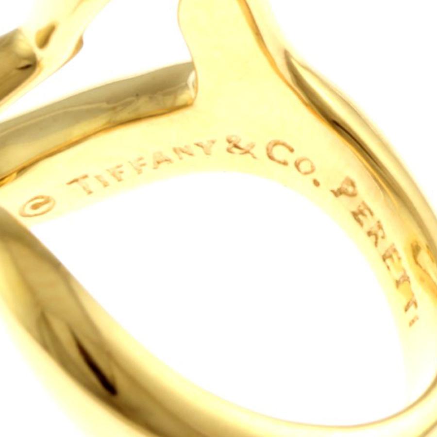 TIFFANY&Co.（ティファニー） オープンハート リング 指輪 9号 18金