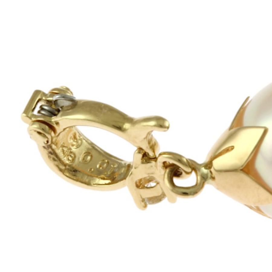 タサキ ペンダントトップ 18金 K18イエローゴールド アコヤパール