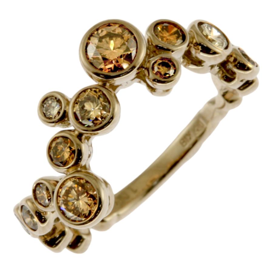 カシケイ ベゼル リング 指輪 11号 18金 K18ゴールド