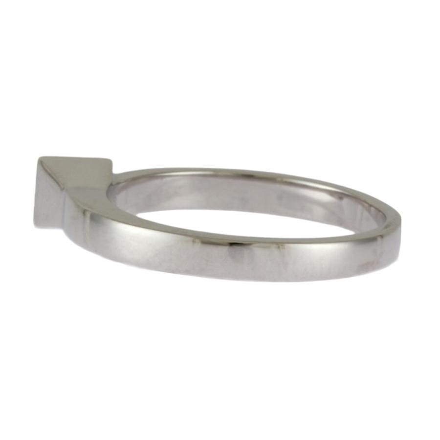 中古品 送料込 GUCCI グッチ リング K18WG 12号 イタリア産 GUCCI（グッチ） K18 リング 指輪 幅広 12号 アイコンワイド 18金 K18