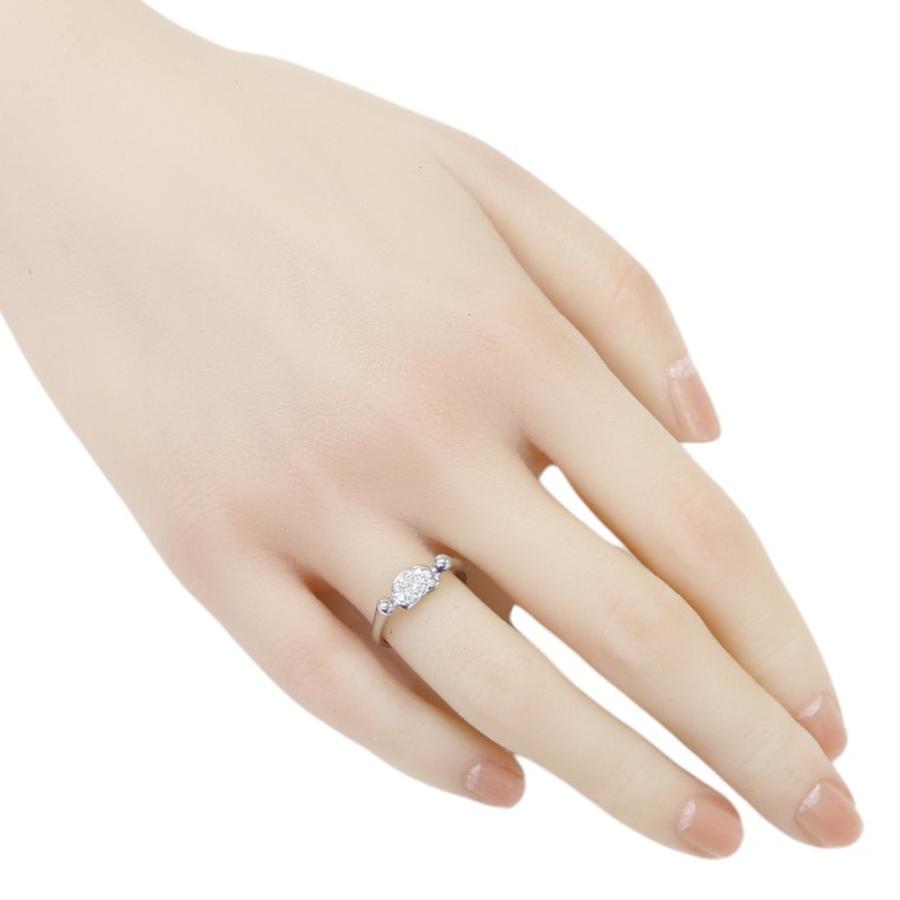 TIFFANY&Co.（ティファニー） ビーン リング 指輪 12号 Pt950プラチナ