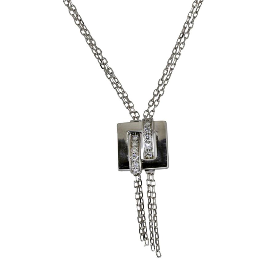 BOUCHERON（ブシュロン） デシュネ ネックレス 18金 K18ホワイト 