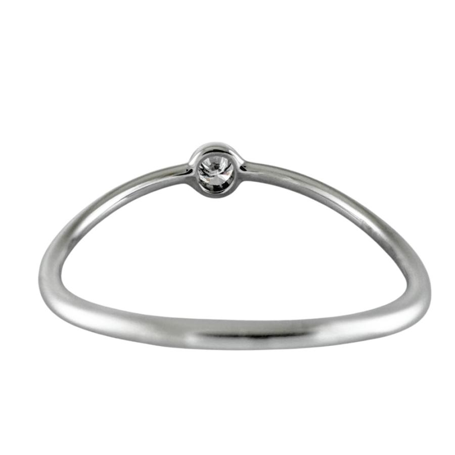 TIFFANY&Co.（ティファニー） ウェーブシングルロウ リング 指輪 11号 