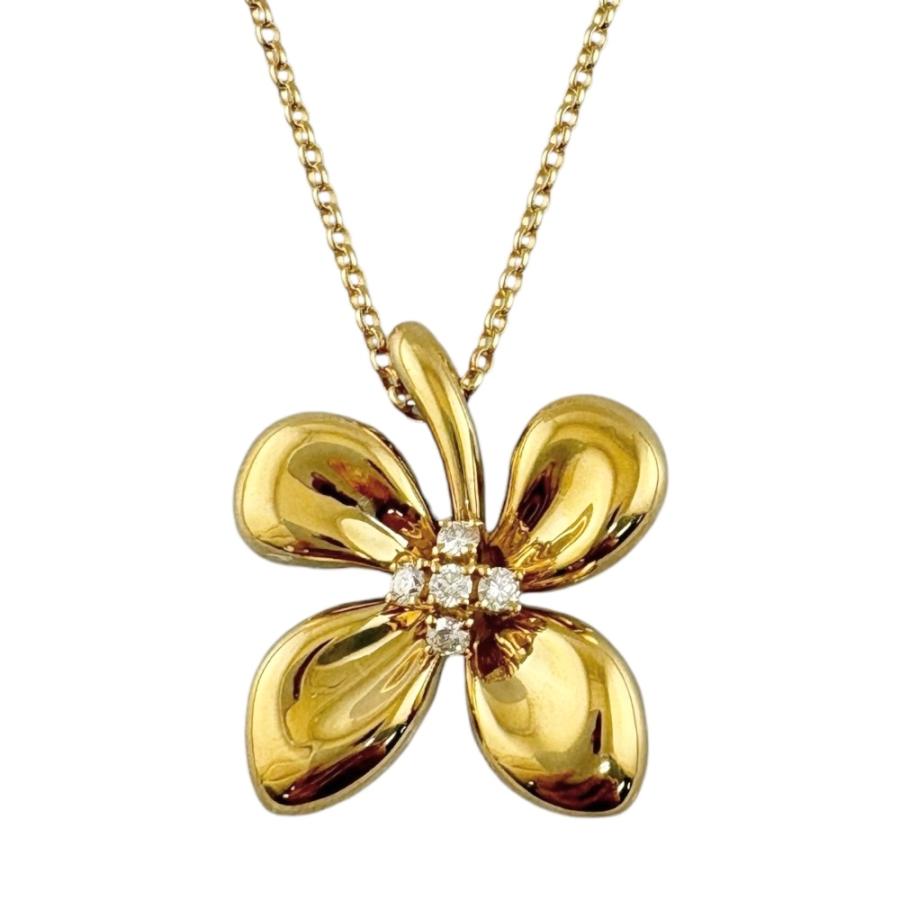 MIKIMOTO ミキモト ネックレス 18金 K18イエローゴールド