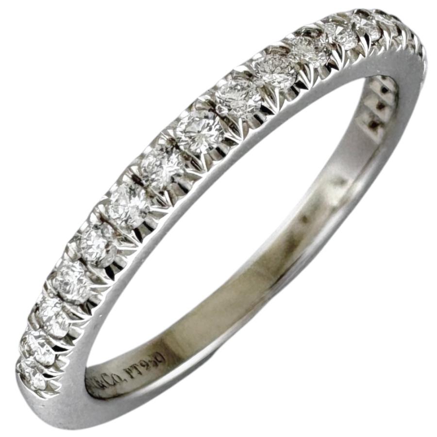 TIFFANY&Co.（ティファニー） ハーフエタニティ リング 指輪 6.5号 