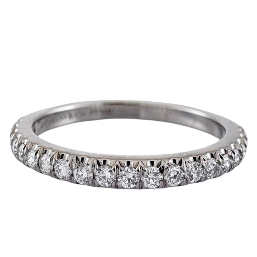 TIFFANY&Co.（ティファニー） ハーフエタニティ リング 指輪 6.5号 
