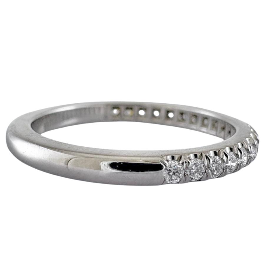 TIFFANY&Co.（ティファニー） ハーフエタニティ リング 指輪 6.5号 