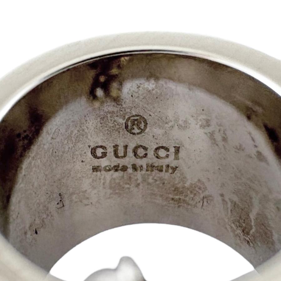 希少 GUCCI ネックレス アイコン 750 K18 925 ホワイトゴールド 希少
