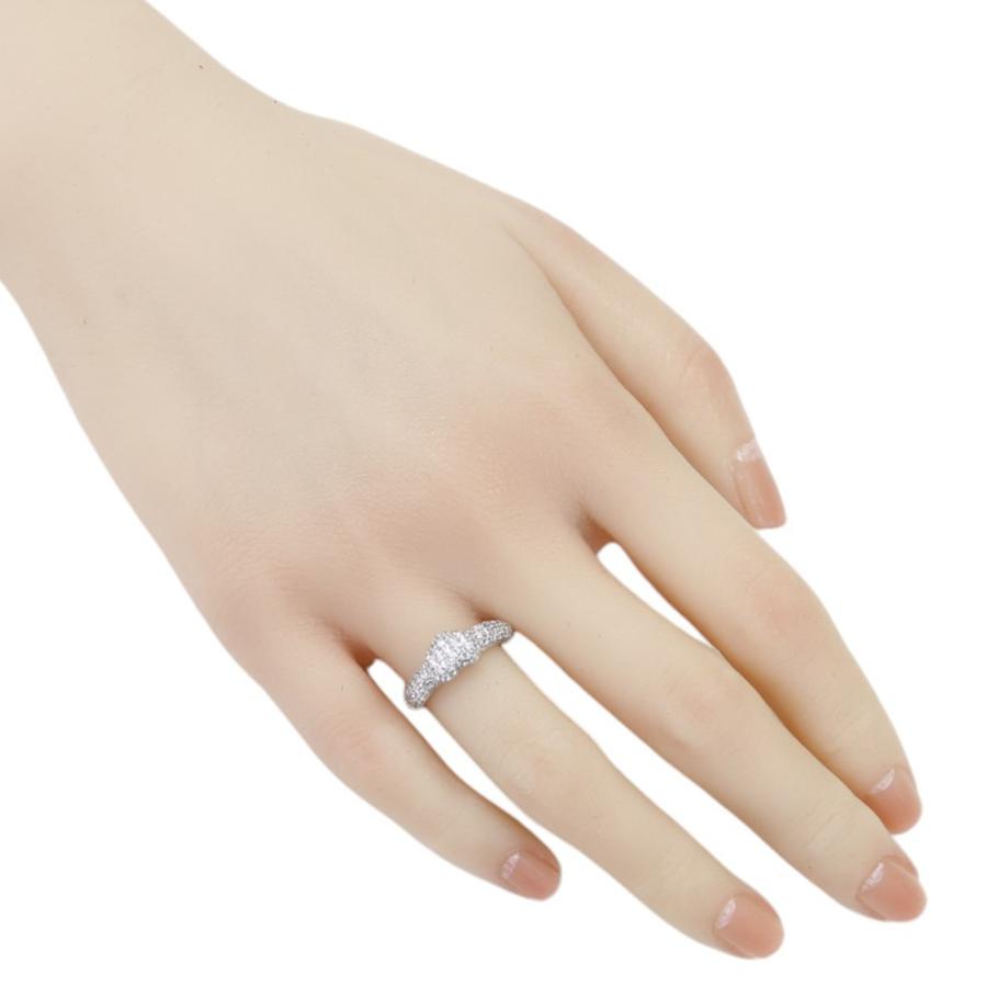 ポンテベッキオ　K18ホワイトゴールド リング 10号 Ponte Vecchio ポンテヴェキオ リング 指輪 10号 18金 K18