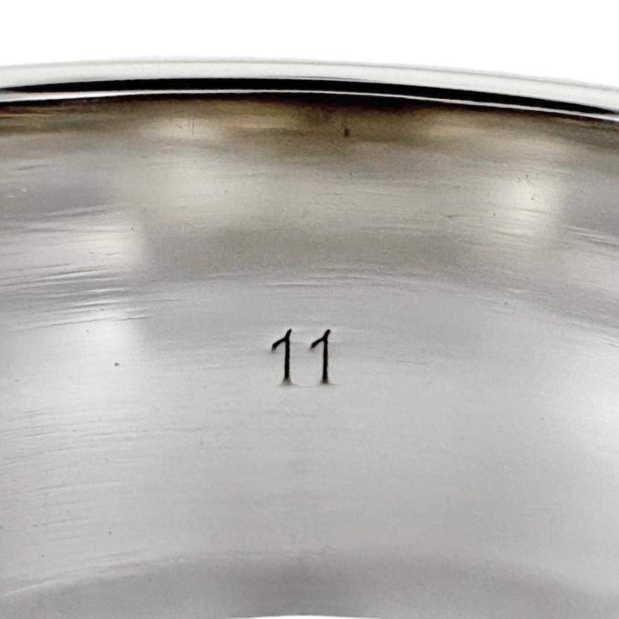 GUCCI（グッチ） アイコンワイド リング 指輪 10.5号 18金 K18ホワイト