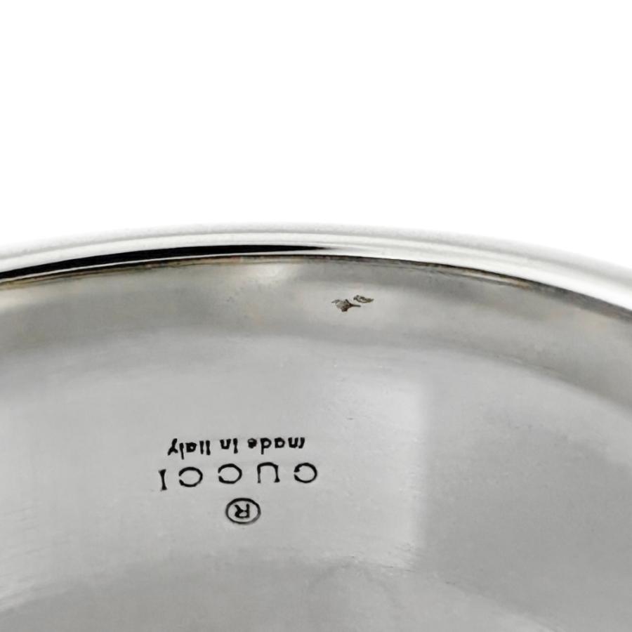 GUCCI（グッチ） アイコンワイド リング 指輪 10.5号 18金 K18ホワイト