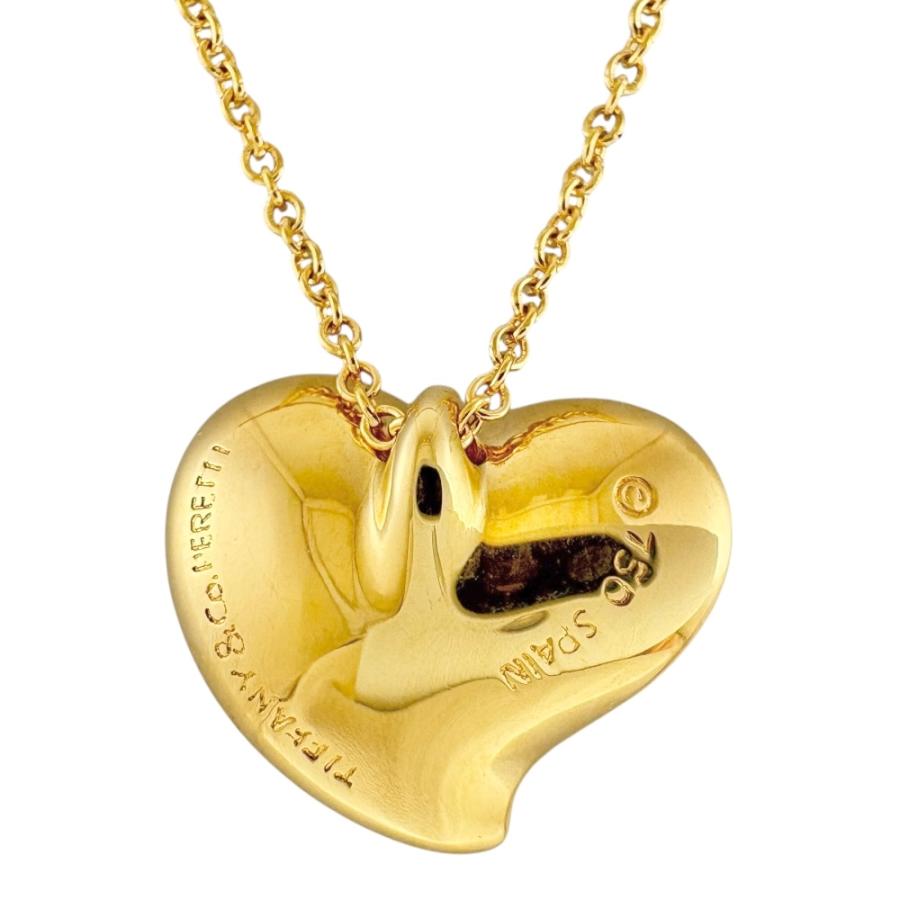 TIFFANY&Co.（ティファニー） フルハート ネックレス 18金 K18イエロー
