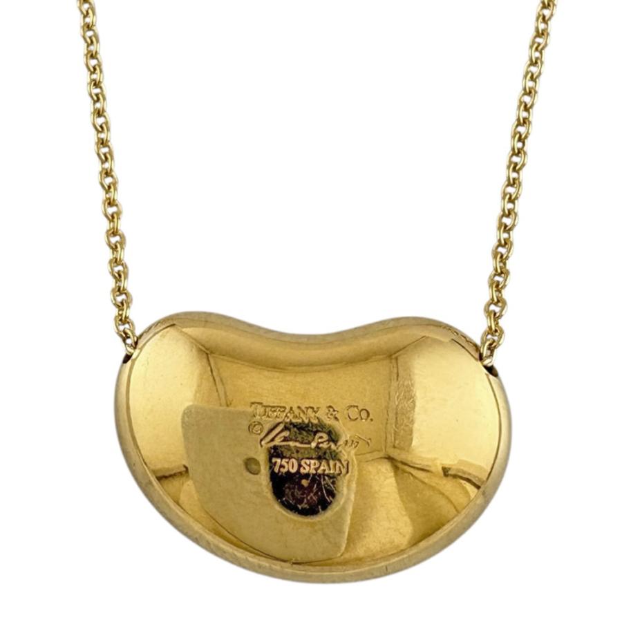 TIFFANY & CO. ティファニー　ビーンネックレス　ゴールド750 TIFFANY&Co.（ティファニー） ネックレス ビーンズ 750YG K18YG