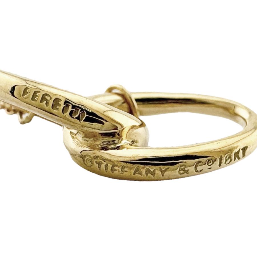 TIFFANY&Co. ティファニー ダブルループ ネックレス 18金 K18イエロー  
