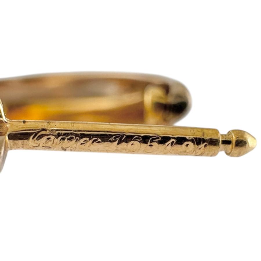 Cartier カルティエ トリニティ ピアス 18金 K18イエロー Cartier カルティエ トリニティ ピアス 18金 K18イエロー