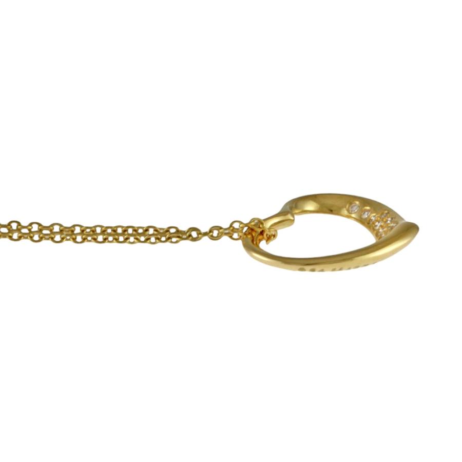 TIFFANY&Co.（ティファニー） オープンハート ネックレス 18金 K18