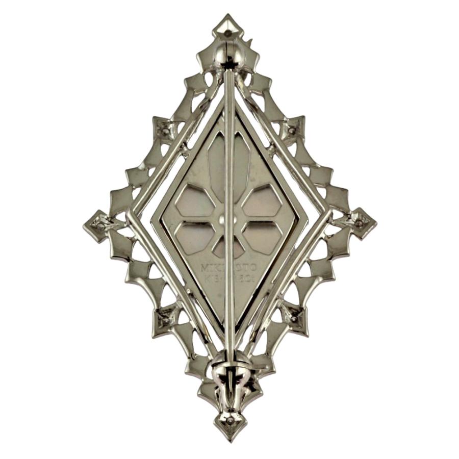 【珍しい＊貴重】K18WGホワイトゴールド バイクブローチ 新品未使用 珍しい＊貴重】K18WGホワイトゴールド バイクブローチ 新品未使用