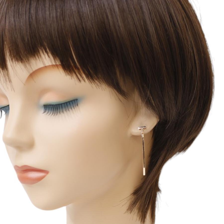 TIFFANY&Co.（ティファニー） Tワイヤーバー ピアス 18金 K18ピンク