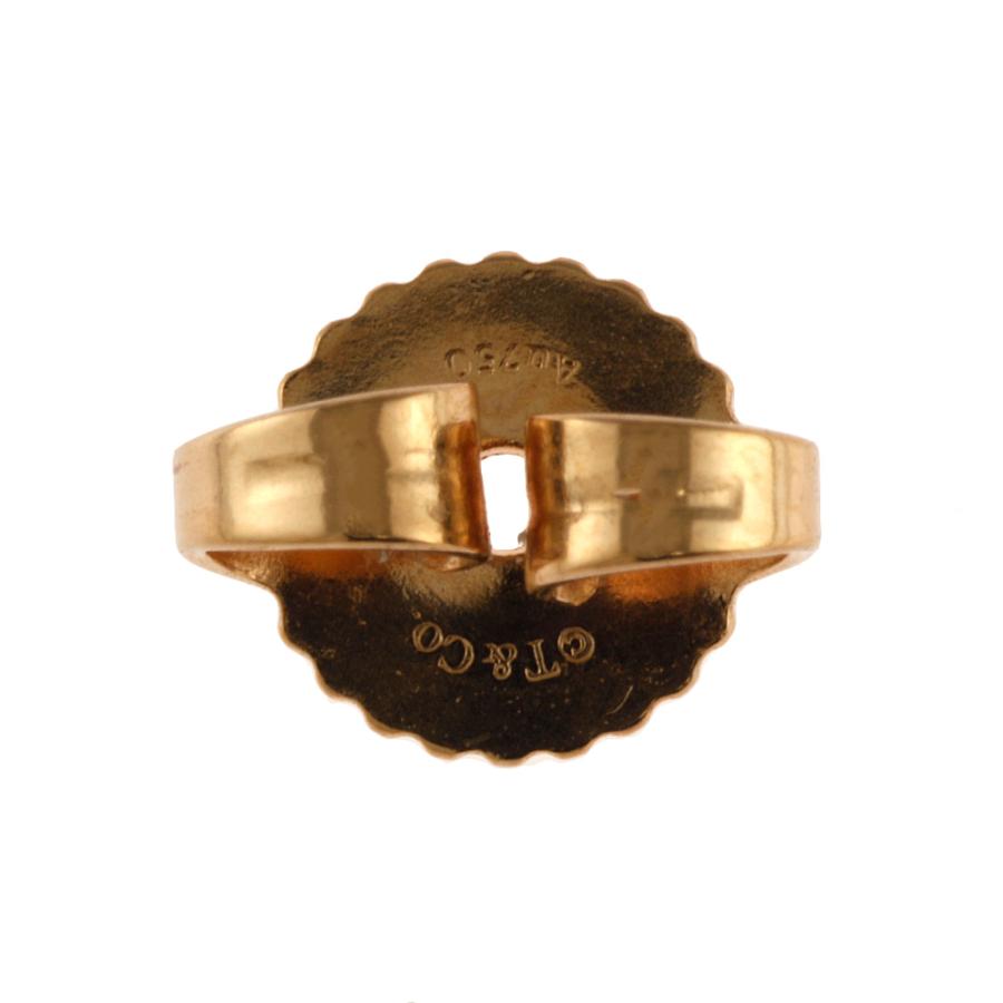 TIFFANY&Co.（ティファニー） Tワイヤーバー ピアス 18金 K18ピンク