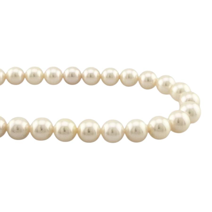 MIKIMOTO（ミキモト） ネックレス 18金 K18ホワイトゴールド アコヤ