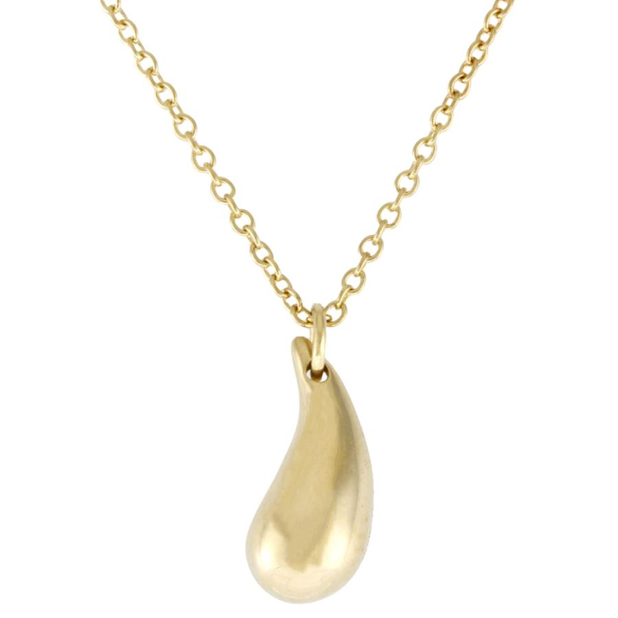 Tiffany & Co. ペンダントトップ　ティアドロップ　K18 TIFFANY&Co.（ティファニー） ティアドロップ ネックレス 18金 K18