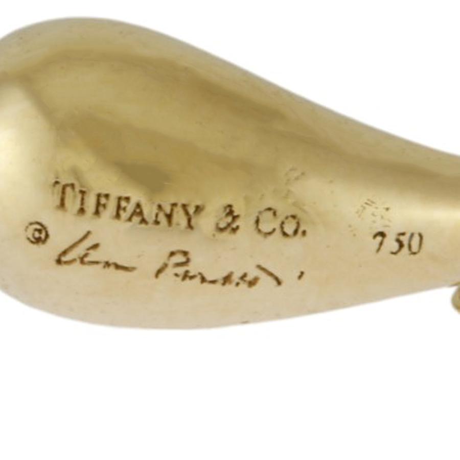 TIFFANY&Co.（ティファニー） ティアドロップ ネックレス 18金 K18