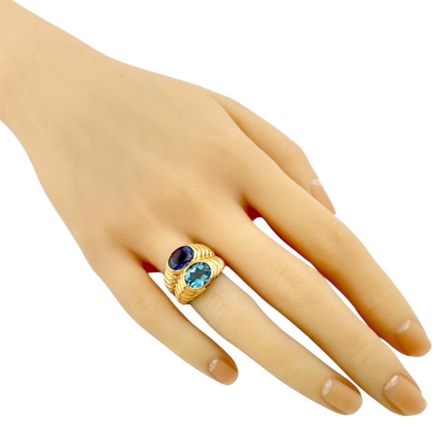 BVLGARI（ブルガリ） ドッピオバチェラート リング 指輪 11.5号 18金