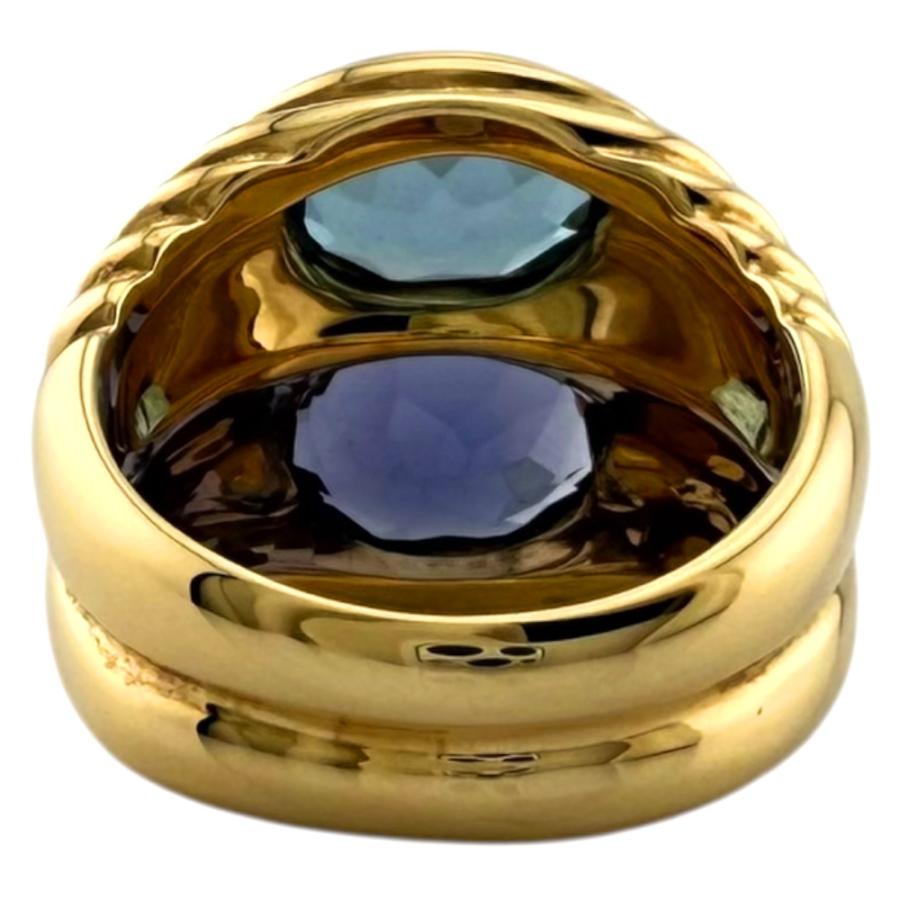 BVLGARI（ブルガリ） ドッピオバチェラート リング 指輪 11.5号 18金