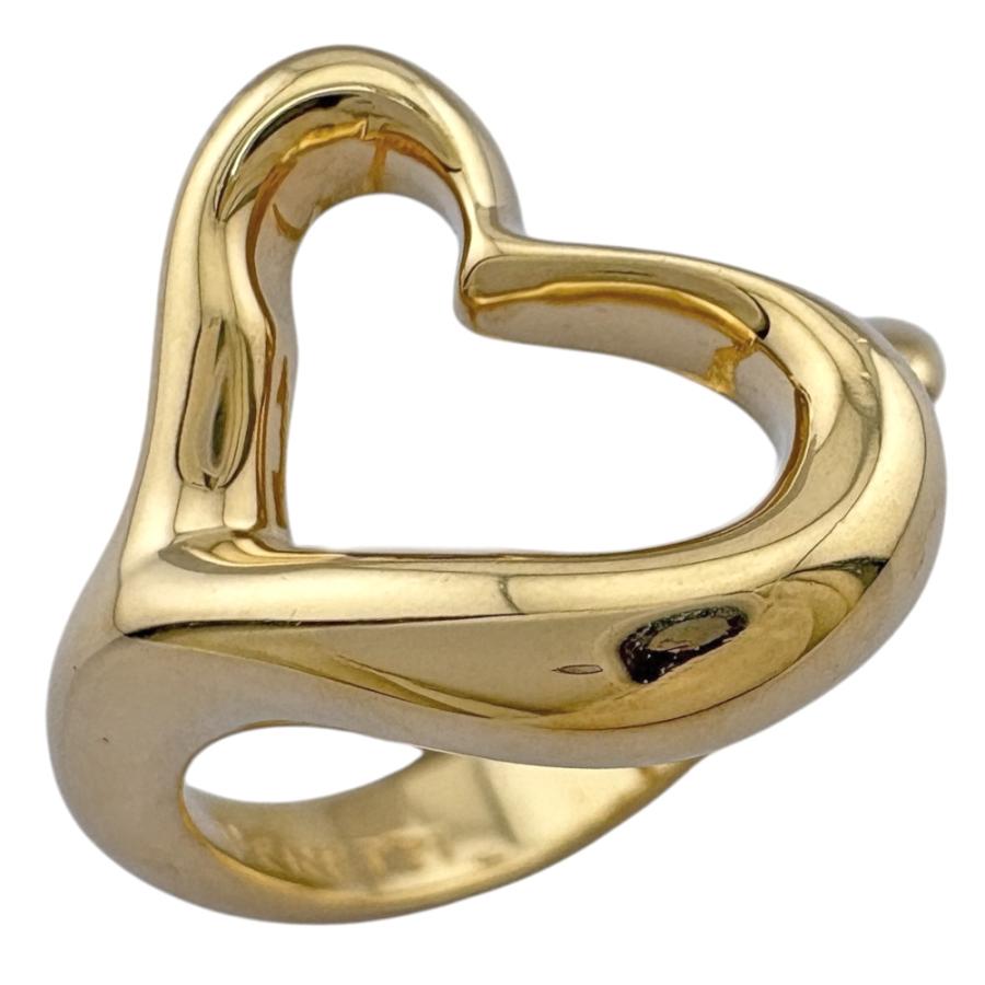 TIFFANY&Co. ティファニー オープンハート リング 指輪 12.5号 18金  