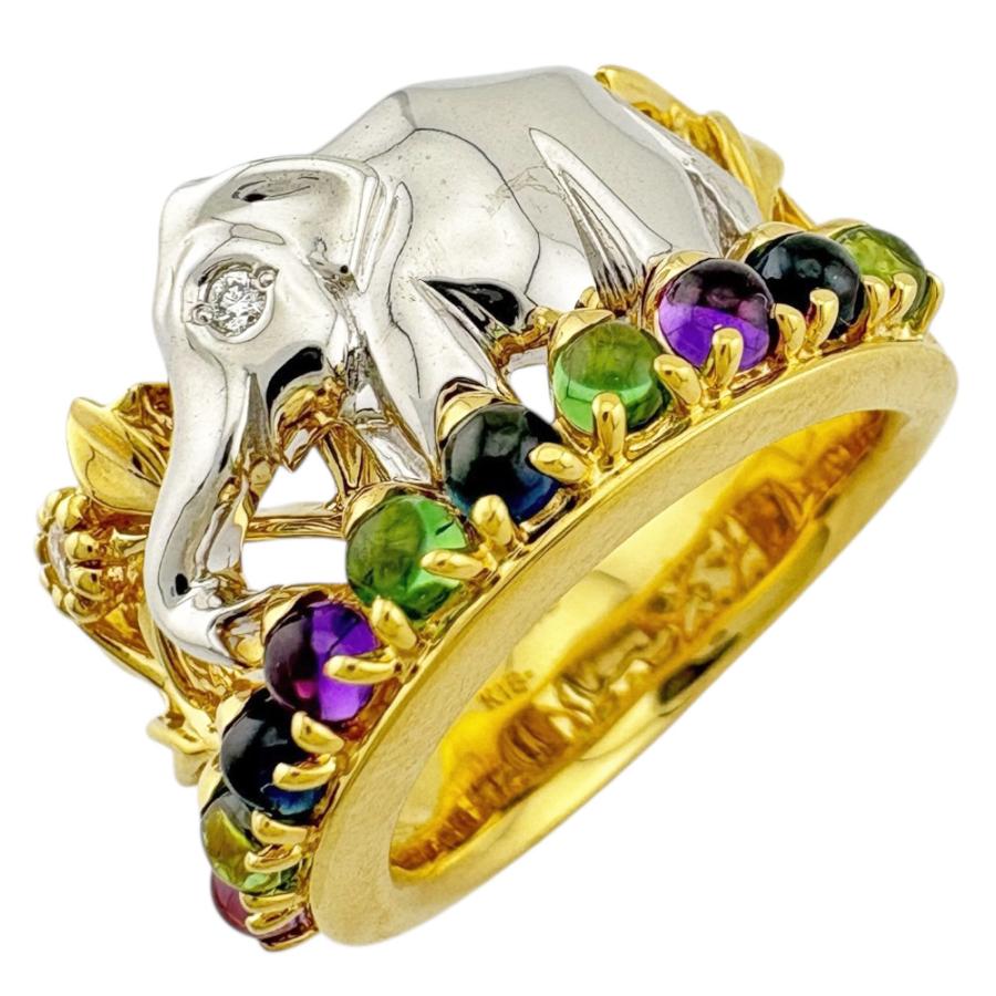 MIKIMOTO（ミキモト） リング 指輪 10.5号 18金 K18イエローゴールド