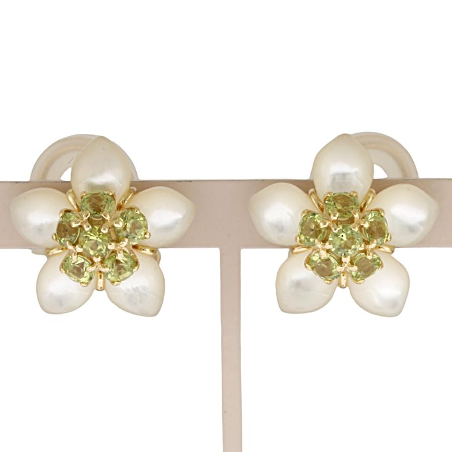 MIKIMOTO（ミキモト） イヤリング 18金 K18イエローゴールド