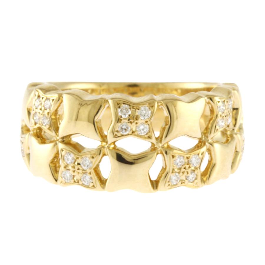 MIKIMOTO（ミキモト） リング 指輪 10.5号 18金 K18イエローゴールド