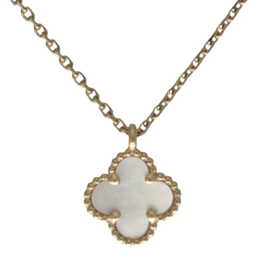 ヴァンクリーフ＆アーペル スウィートアルハンブラ ネックレス 18金