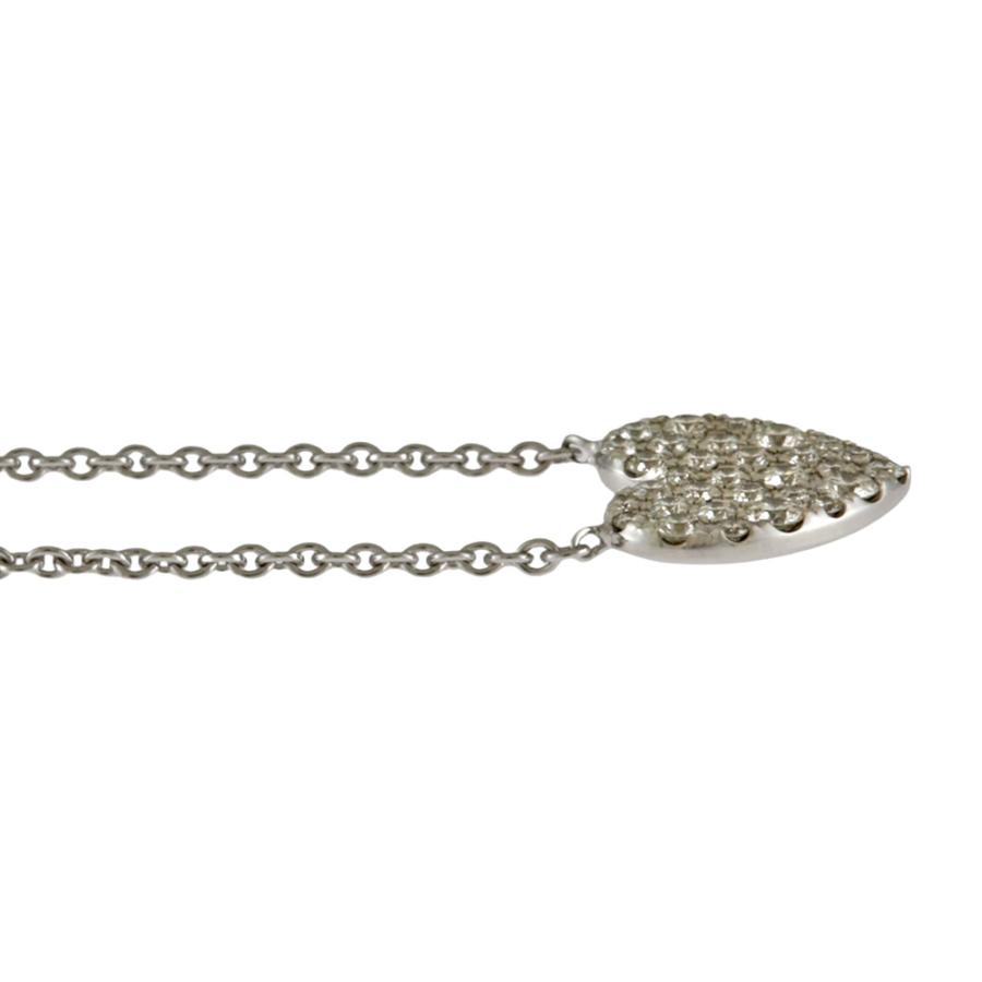 TIFFANY&Co.（ティファニー） メトロハート ネックレス 18金 K18