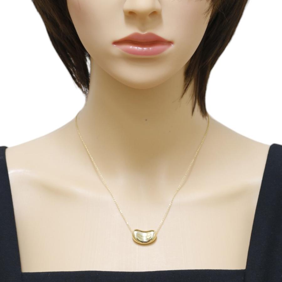 TIFFANY&Co.（ティファニー） ビーン ネックレス 18金 K18イエロー