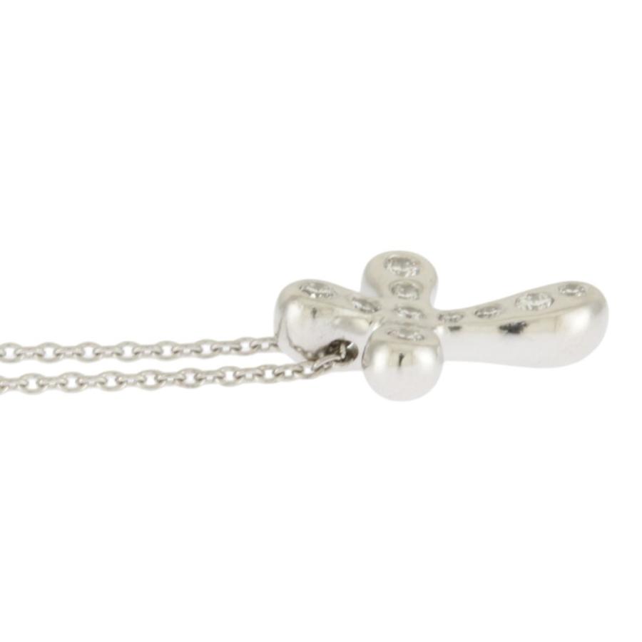 TIFFANY&Co.（ティファニー） クロス ネックレス Pt950プラチナ