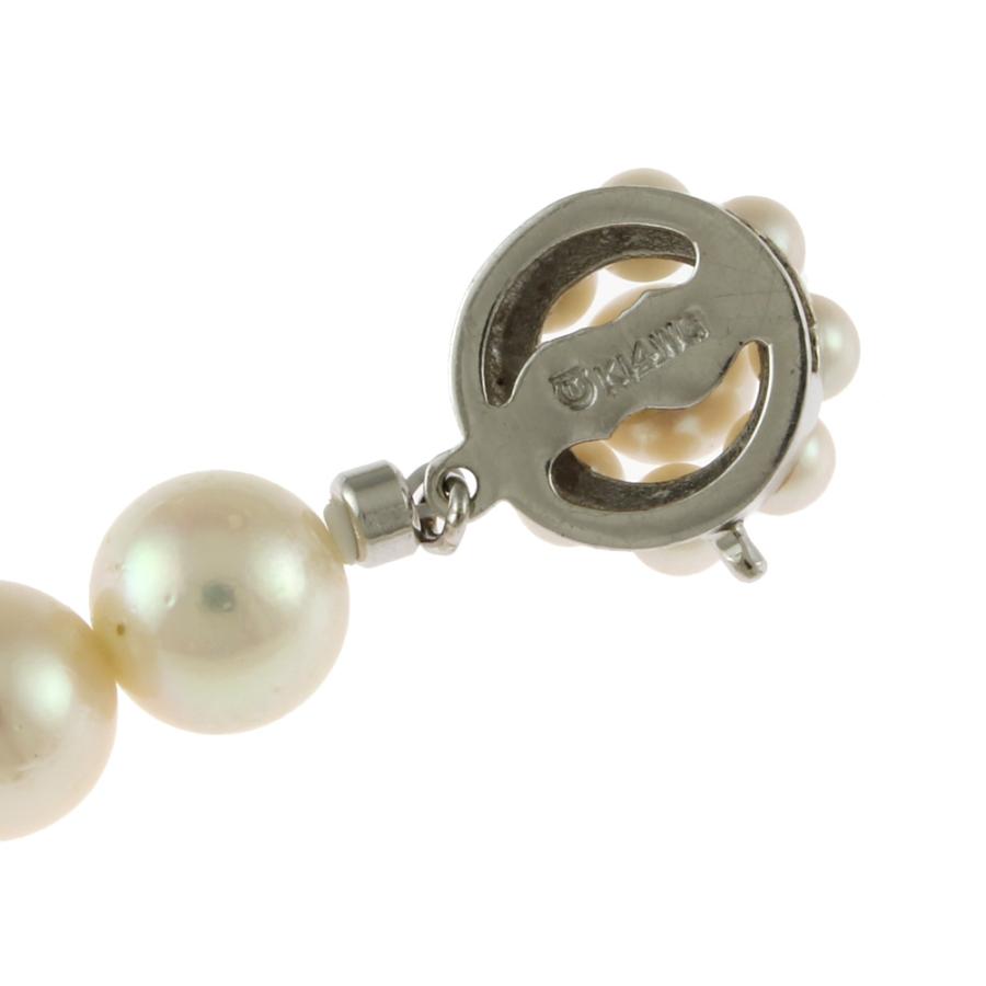 タサキ ネックレス K14ホワイトゴールド パール レディース TASAKI