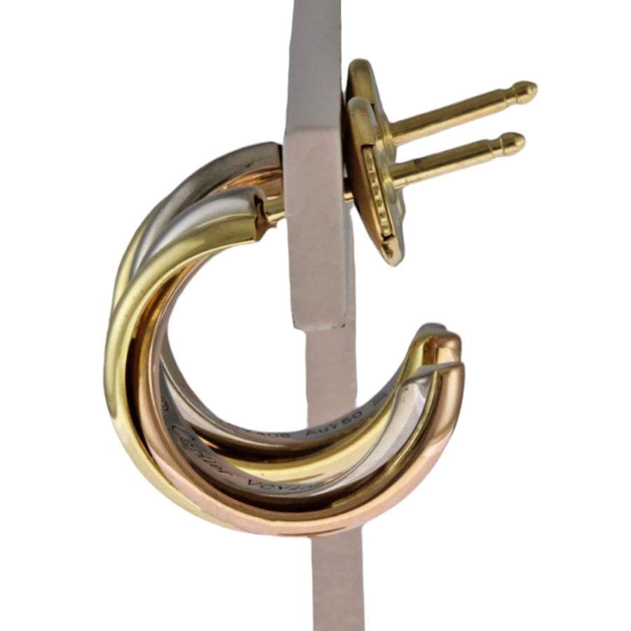 Cartier（カルティエ） トリニティ ピアス 18金 K18イエローゴールド