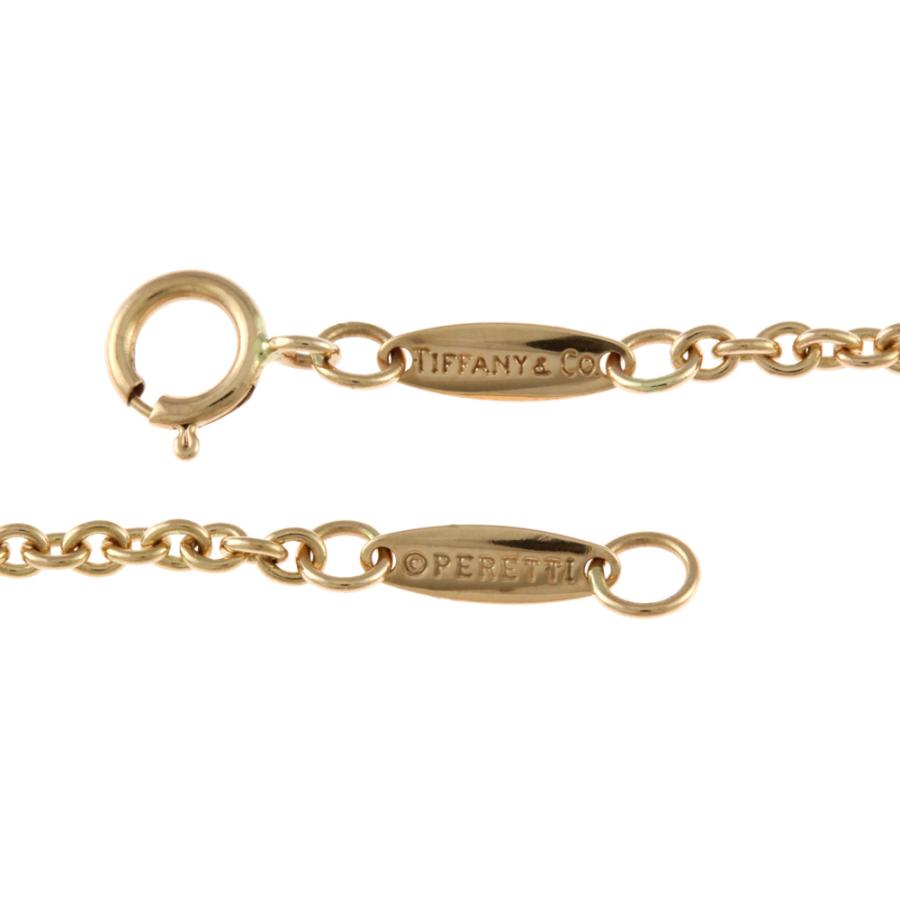 TIFFANY&Co. ティファニー オープンハート ブレスレット 18金 K18 