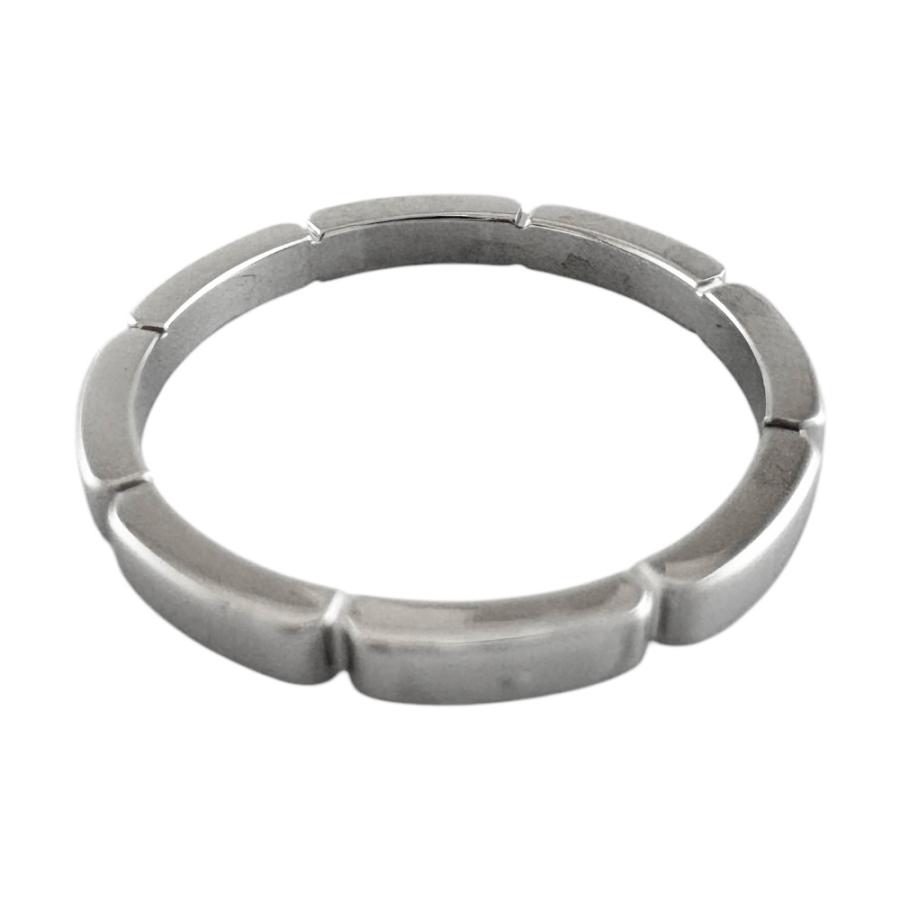 限定値下げCartier 750 K18WG マイヨンパンテールリング 22号 Cartier】カルティエ『K18WG マイヨンパンテール リング 2連 ハーフ