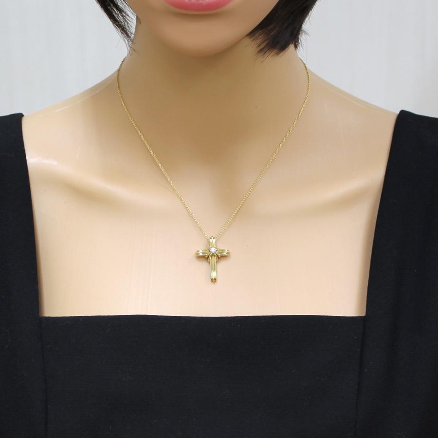 TIFFANY&Co.（ティファニー） シグネチャークロス ネックレス 18