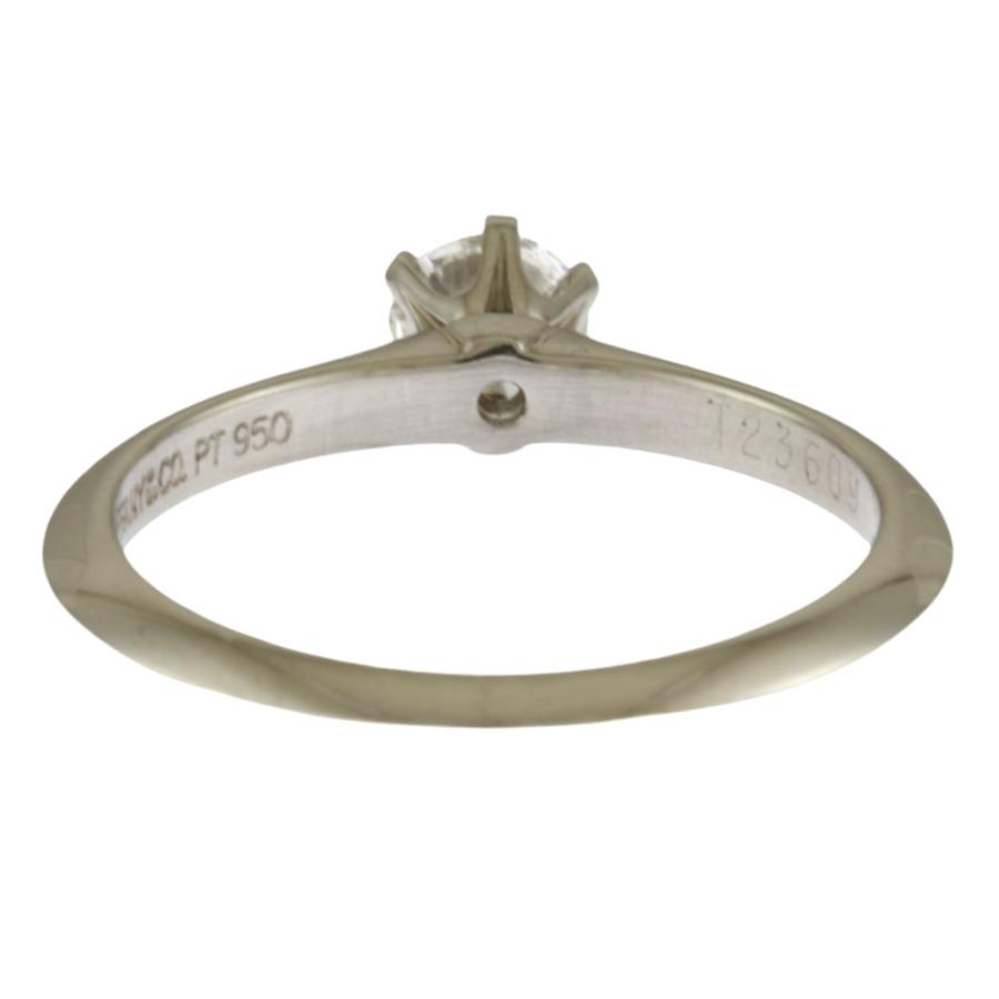 TIFFANY&Co.（ティファニー） ソリティア リング 指輪 10号 Pt950
