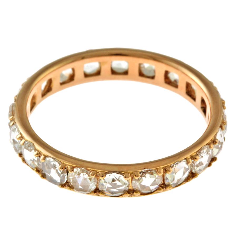 TIFFANY&Co.（ティファニー） メトロ リング 指輪 14号 18金 K18ピンク