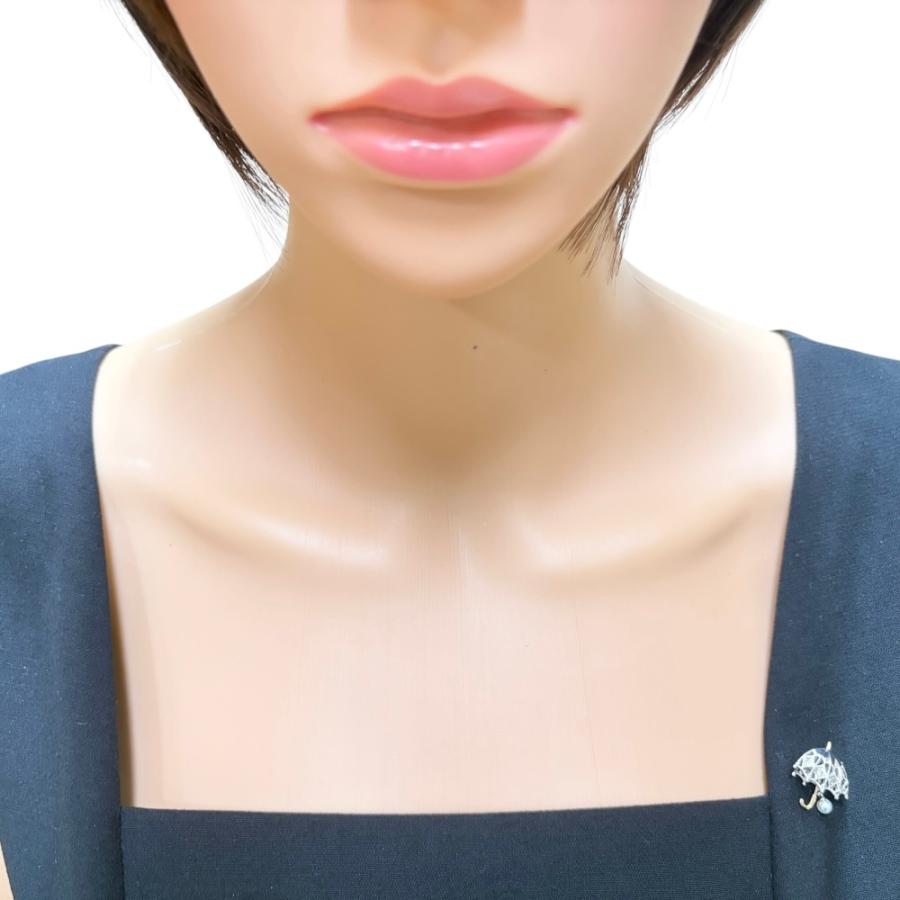 MIKIMOTO（ミキモト） ブローチ シルバー パール レディース 中古 美品