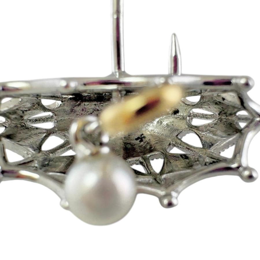 MIKIMOTO（ミキモト） ブローチ シルバー パール レディース 中古 美品