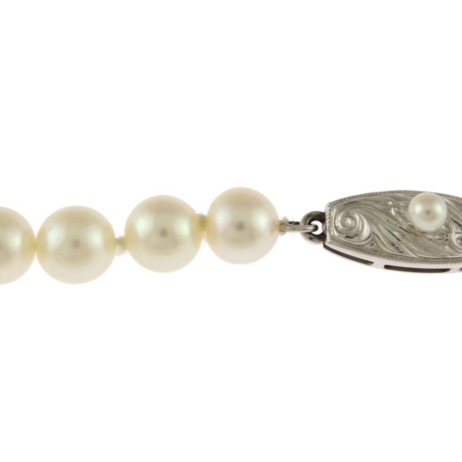 タサキ ネックレス K14ホワイトゴールド パール レディース TASAKI 